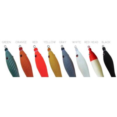 Sugoi Arrow DX Totanara Per Calamari E Seppie – 10 Cm Colore ZOG, Corpo In Seta Luminosa, Corona In Acciaio Inox