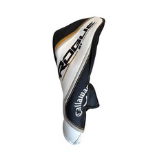 CALLAWAY ROGUE ST HYBRID HEADOVER golf head cover black white gold