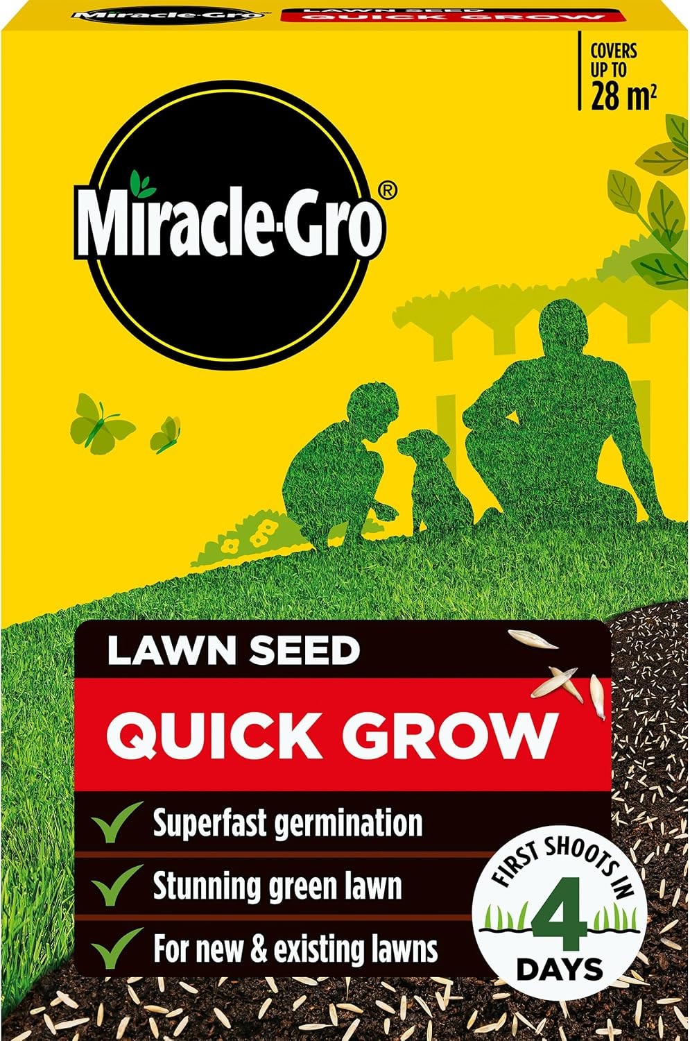 Miracle-Gro Fast Grass Lawn Seed - Image 2