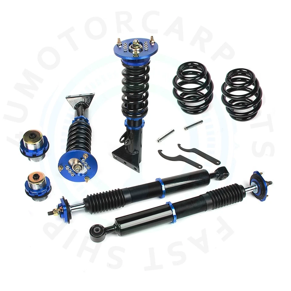 Kit de descenso de suspensión Coilovers Puntales para BMW 318i 323i 325i M3 Sedán Foto 4 de 4