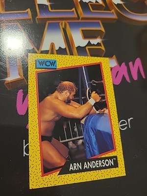 Impel 1991 WCW WWE Arn Anderson Wrestling Trading Card