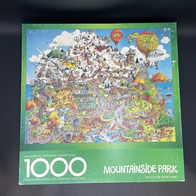 VTG 1979 Springbok 1000 Pc. Mountainside Park Puzzle 100% Bob Martin PZL5914