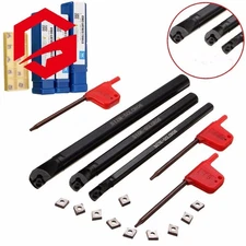 S07K/S10K/S12M-SCLCR06 Lathe Turning Tool Holder+CCMT060204 CNC Carbide InsertS