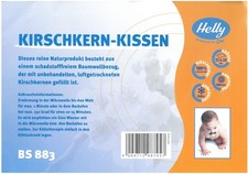 Helly Kirschkernkissen BS883 blau 15x20 cm Wärme Kälte