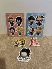 My Hero Academia MHA Fanmade Sticker Sheets  Stickers