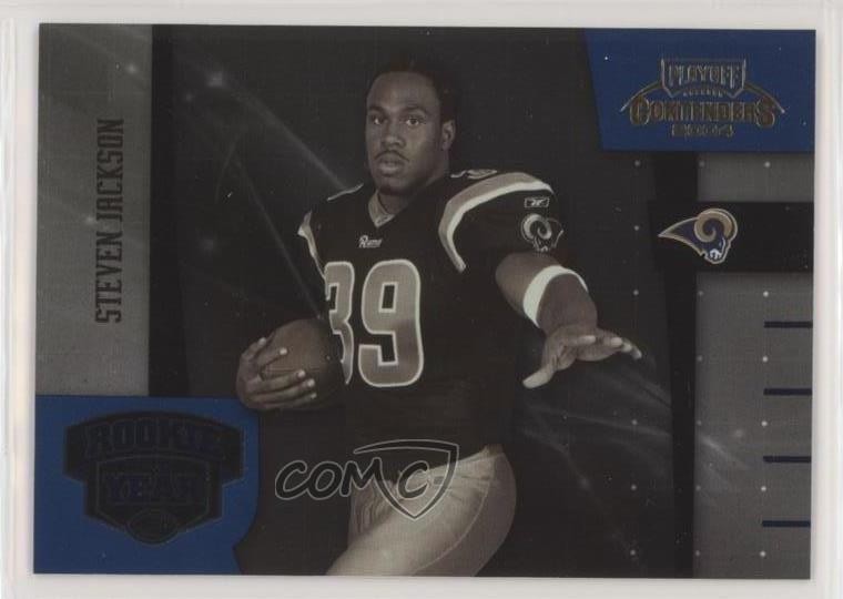 Steven Jackson Playoff Contenders R.O.Y. Contender #ROY10 Blue