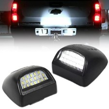 LED License Plate Light for Chevy Silverado, GMC Sierra, Cadillac 6000K White
