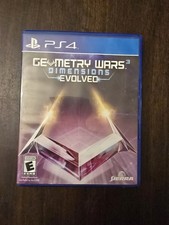 Sony Playsation 4 PS4 Geometry Wars Dimensions Evolved w/o Booklet