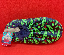 New Star Wars Mandalorian Grogu Baby Yoda Slipper Socks Christmas L/XL