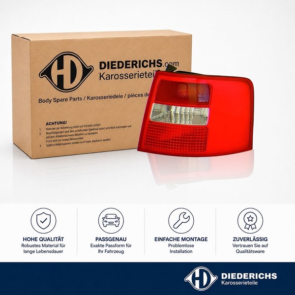 Heckleuchte Links Diederichs 1025691 FÜR Audi RÜCkleuchte Hecklicht-image