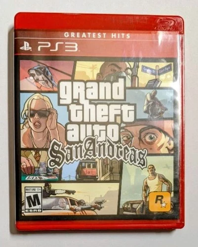 PS3 Grand Theft Auto - San Andreas [Very Good Condition] Greatest Hits Edition
