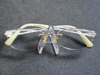ARLOCK INFINITY 202 710 Gold Silver Eyeglasses Frames 50-18-135