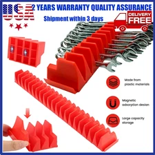 Magnetic Wrench Holder - 80-Tool Wall-Mounted Storage Shelf Portable Storage