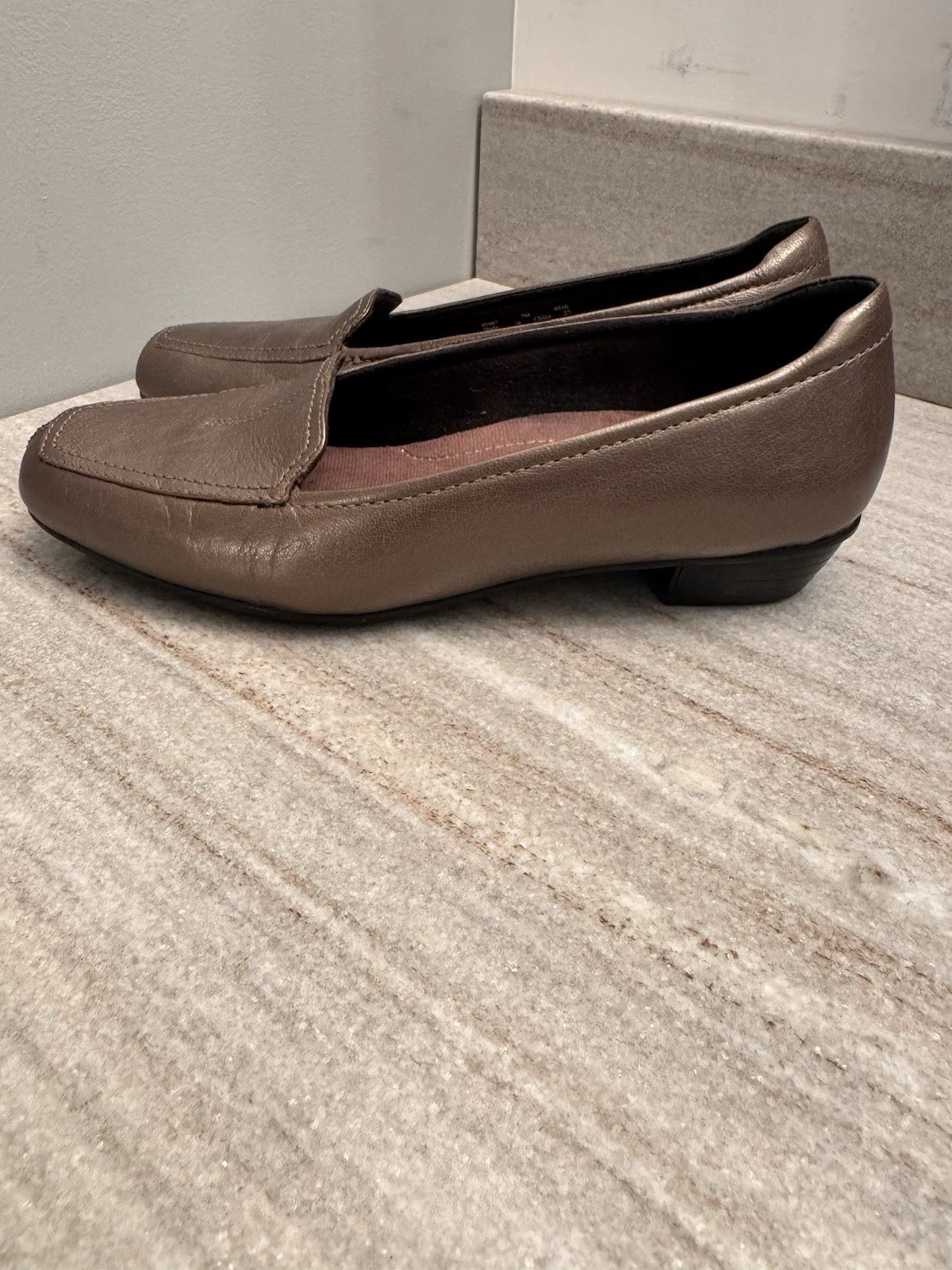 CLARKS Mocassini donna Clark’s in pelle senza tempo per tutti i giorni taglia 7