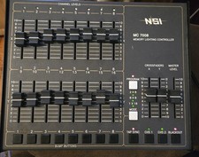 NSI MC-7008 Memory Lighting Controller Serial Untested For Parts Only Has a Cord