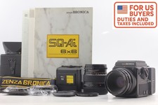 2Lens [MINT] 2Back Zenza Bronica SQ-Ai SQAi Waist Level PS 80mm f/2.8 From JAPAN