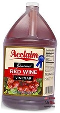 Acclaim Gourmet Red Wine Vinegar, 128 Ounces 1 Gallon - 5 Acidity