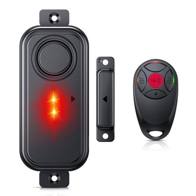 Door Alarms When Opened, 113dB Anti-Theft Window Alarm with Remote, Magnetic Sec