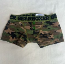 Build-A-Bear Camo Briefs with Buttons Underwear Clothes Outfit Accessory