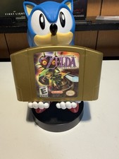 Zelda Majora’s Mask Collector’s Edition N64 Tested Authentic Gold Holographic