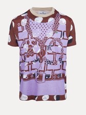 NEW Vivienne Westwood Classic Dots  Orbs Brown/Purple Men  s T shirt size M
