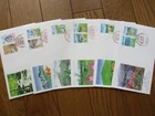 Japan Stamp First Day Cover Special Prefecture Tohoku 5 Covers (東北の景勝地) 2007
