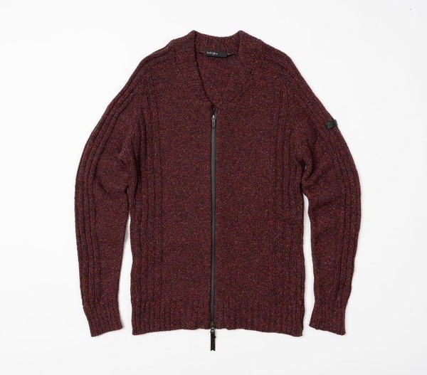 Men Koll3kt Sweater Burgundy Acrylic 36 / S / 44