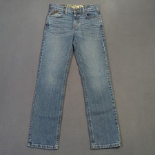 Ariat Jeans Kids 14 Boys Blue B5 Slim Stretch Legacy Stackable Straight Leg