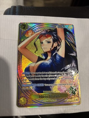Nico Robin EB03-055 Proxy SP SR Parallel ONE PIECE Card Heroines edition Texture