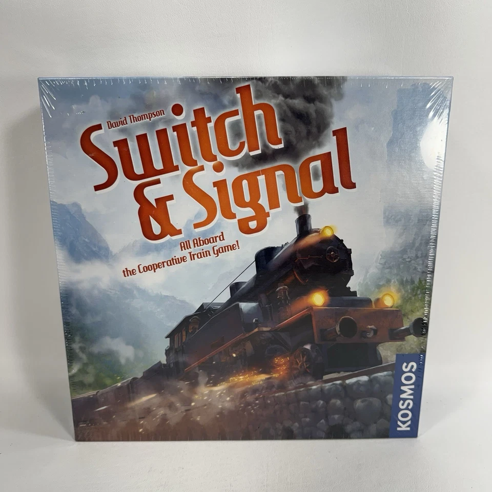 Switch and Signal Board Game Cooperative Train Game Kosmos Games 2021 E4 - Image 2 of 4
