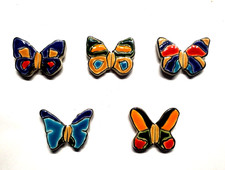 Série complète de fèves NEX PAPILLONS Les Cloisonnées 1999 Publicitaires * 199