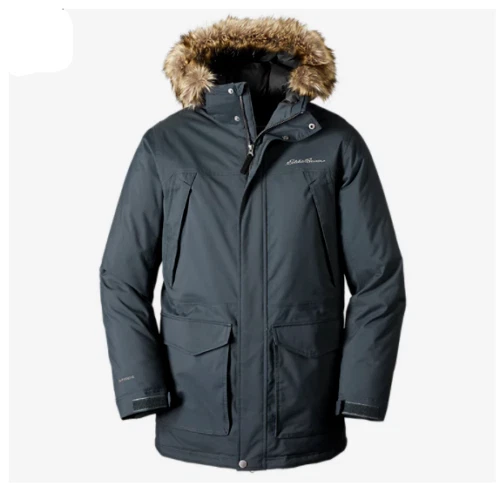 NWT Eddie Bauer 18 Men's Weatheredge Superior Down Parka Waterproof 3 Colors