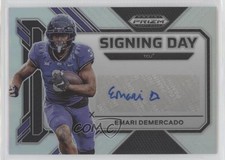 2023 Panini Prizm Draft Picks Signing Day Silver Emari Demercado Auto rw6