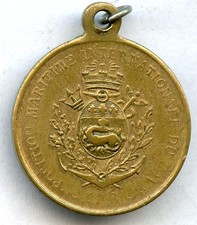 FRANKREICH - TRAGBARE BRONZEMEDAILLE