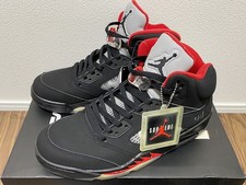 Supreme x Air Jordan 5 Retro Black for Sale - Authenticity