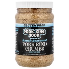 Pork Rind Crumbs, Ranch Seasoned , 12 oz (340 g)