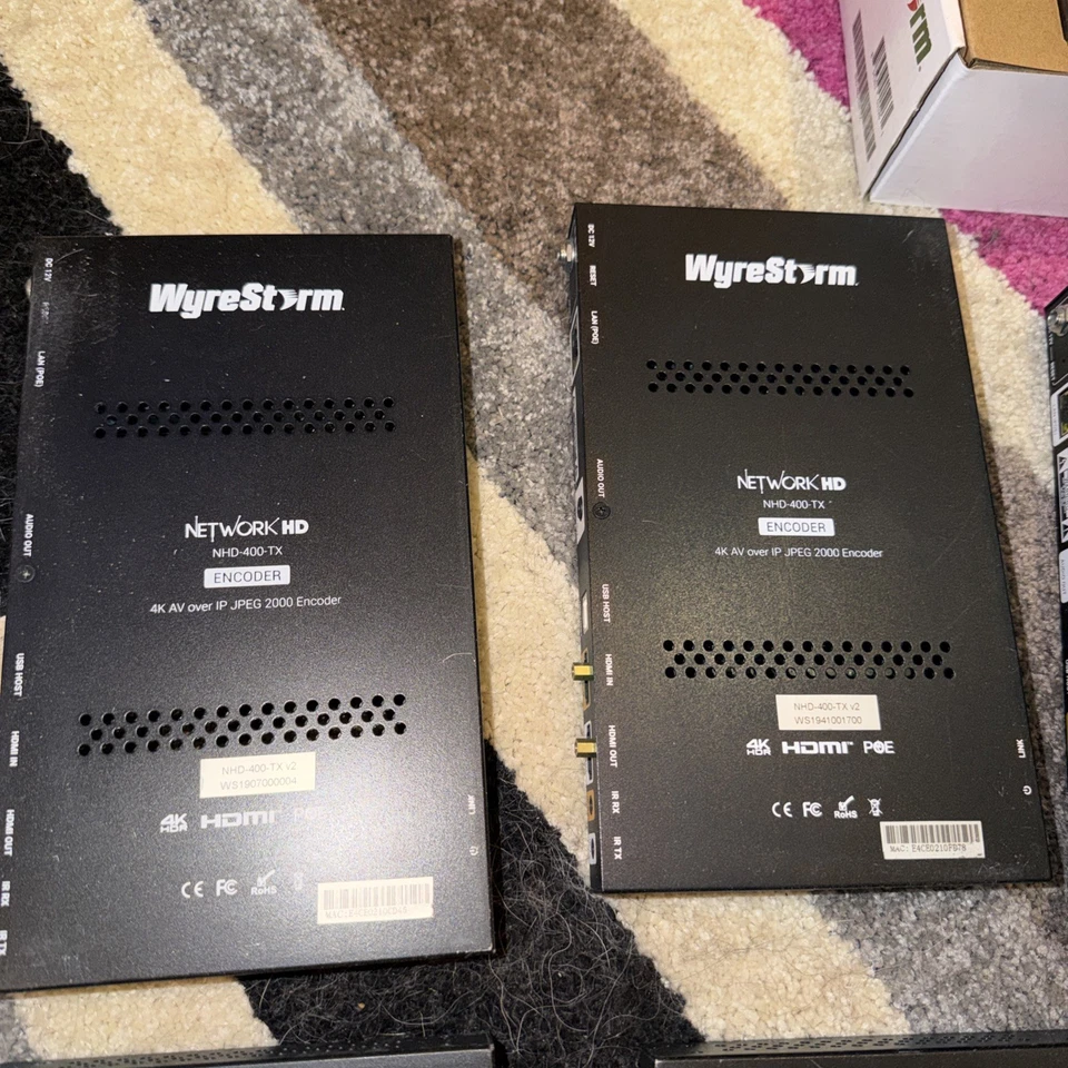 Wyrestorm Network HD NHD-400 VoIP System.  6x5 and controller - Image 2 of 4