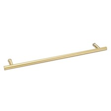 Counterpoint 24" Cuttable Single-Sided Towel Bar - Brushed Brass PVD