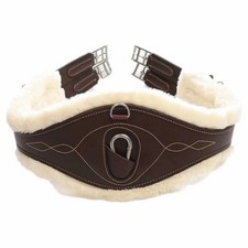 Kentucky Horsewear Sheepskin Anatomic Girth Brown 145cm 58&rdquo; NWT | Warmblood