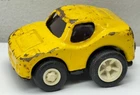 Vintage TONKA Mini Yellow Coupe Pressed Metal Toy Car Japan Dragster Racing Race