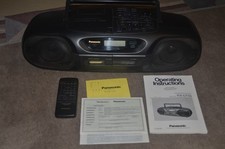 Panasonic RX-DT 55 / CD + 2x Tape + Radio / Ghettoblaster di lusso anni 90