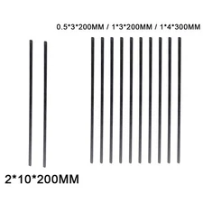 Carbon Fiber Strips Flat Wear Resistance for Sports Equipment RC Planes Model