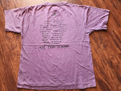 VINTAGE OGIO COLLECTION T-SHIRT CHUMP MAN I AM THE GAME VINTAGE OGIO COLLECTION T-SHIRT CHUMP MAN I AM THE GAME