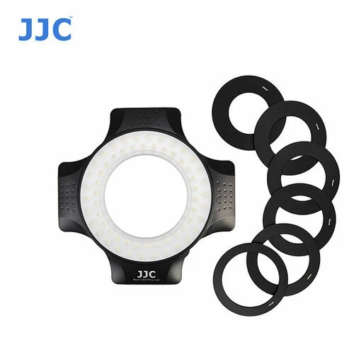 JJC 60 LED Macro Ring Light For Canon Sony Nikon T8I 90D A7 D5600 A6600 D7500 - Image 2 of 4
