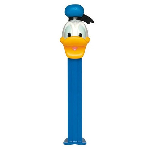 PEZ Disney Donald Duck Sweet Dispenser + Pack 8x Candies Bundle Choose Flavor - Picture 4 of 13