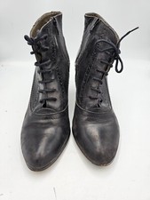 ES0341 Damen Stiefeletten von Roberto Santi, schwarz, Gr. 40