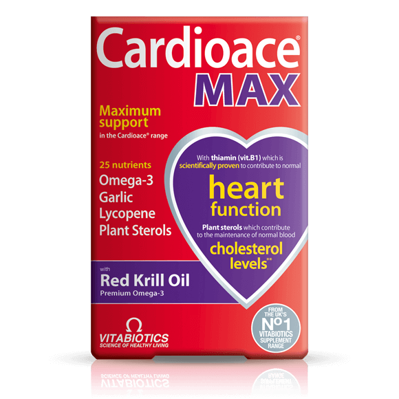 Vitabiotics Cardioace Max 84 Tablets For Normal Heart Function