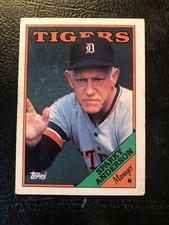 1988 Topps Sparky Anderson & bonus 2019 ‘opening day’ card Jeimer Candelario