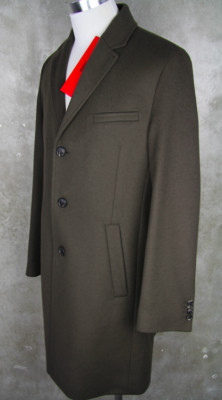 BOSS BY HUGO KASCHMIR MANTEL 48 MALTE 1841 PARKA COAT 38R JACKET BLACK JACKE M