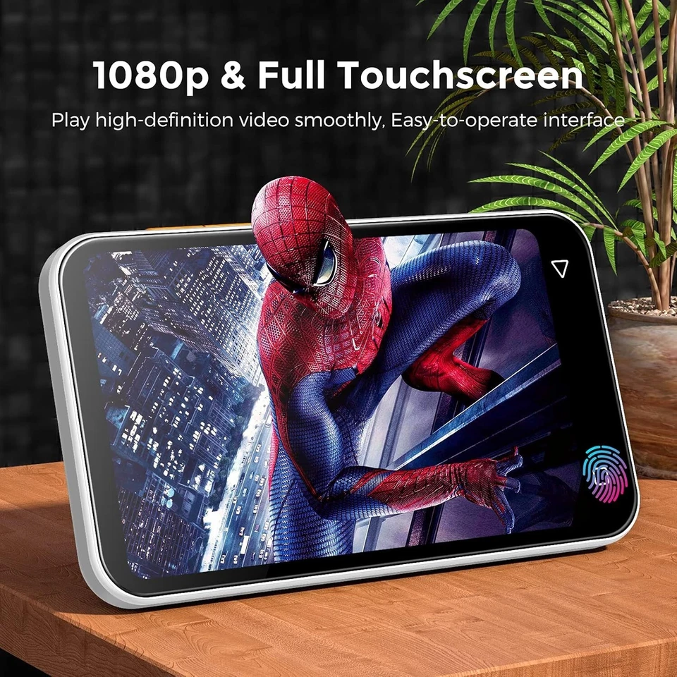 WiFi MP4 MP3 Player mit Bluetooth Touch Tragbar FM E-Book Zubehörpaket B837 - Bild 3 von 4